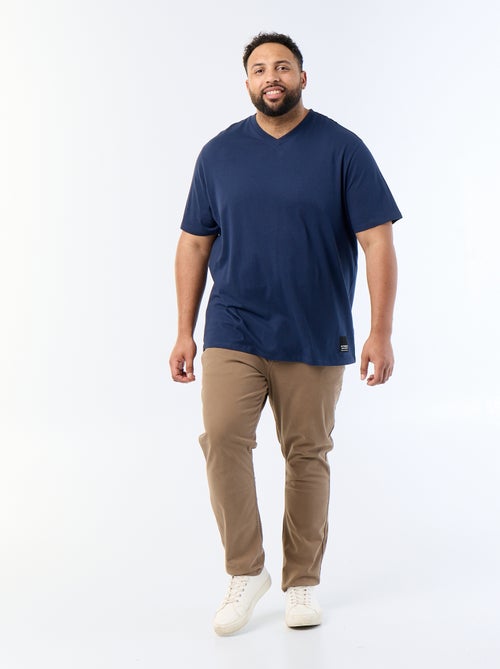 Short-sleeved jersey knit T-shirt - Kiabi