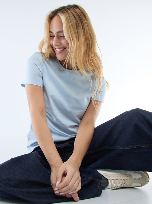 Short-sleeved jersey T-shirt - Kiabi