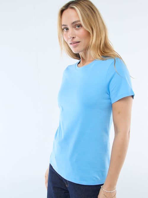 Short-sleeved jersey T-shirt - Kiabi
