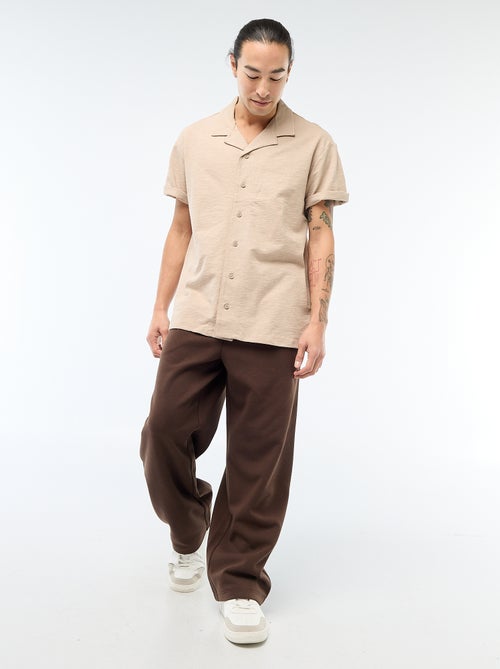 Short-Sleeved Knit Shirt - Kiabi