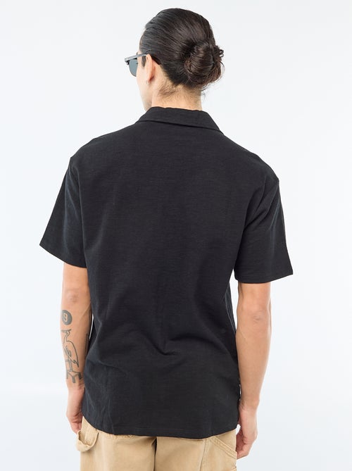 Short-Sleeved Knit Shirt - Kiabi