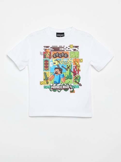 Short-sleeved 'Minecraft' T-shirt - Kiabi