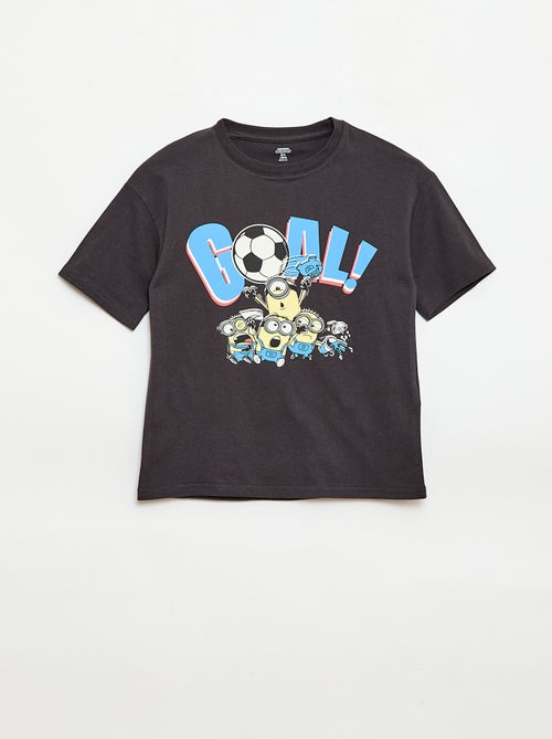 Short-sleeved 'Minions' print t-shirt - Kiabi