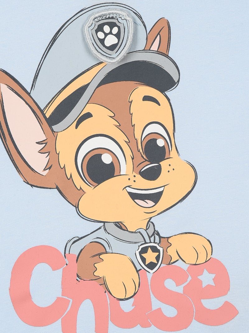 Short-sleeved 'PAW Patrol' T-shirt Blue - Kiabi