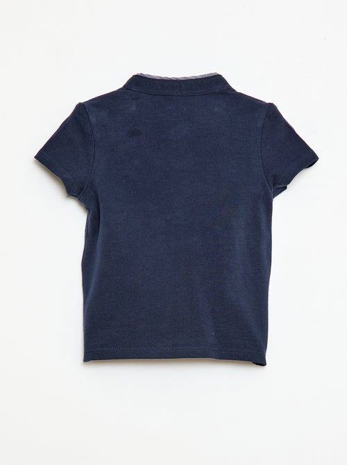 Short-sleeved polo shirt - Kiabi