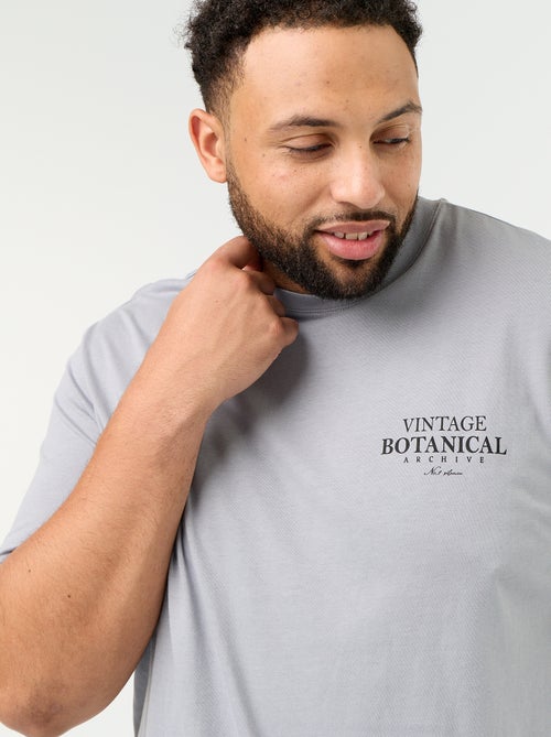 Short-sleeved printed jersey T-shirt - Kiabi