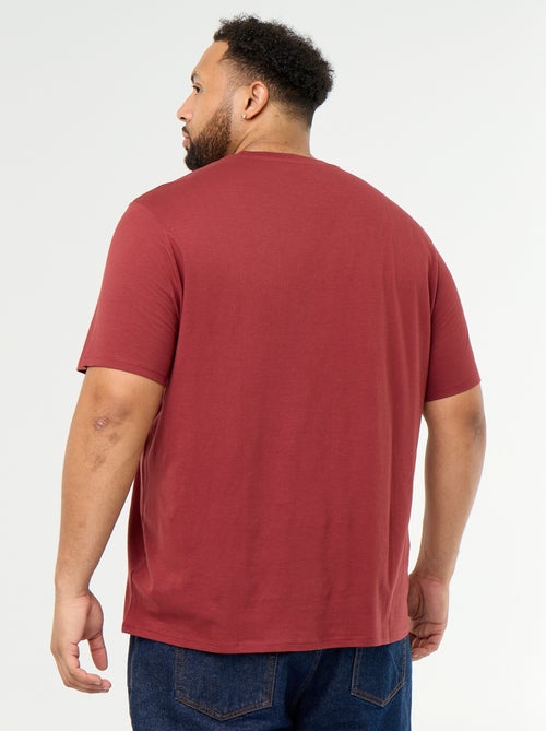 Short-sleeved printed jersey T-shirt - Kiabi
