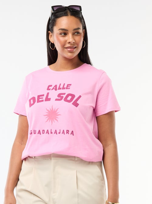 Short-sleeved printed T-shirt - Kiabi