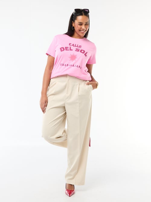 Short-sleeved printed T-shirt - Kiabi
