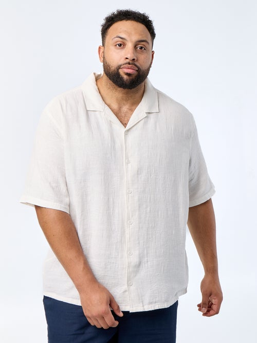 Short-sleeved shirt - Kiabi Short-sleeved shirt - Kiabi