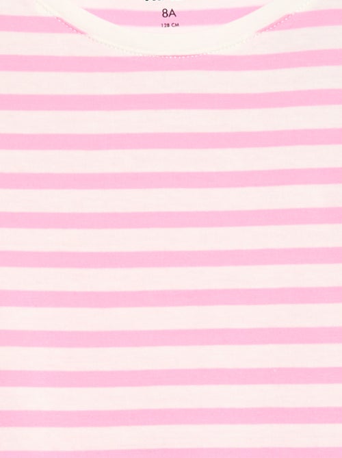 Short-sleeved striped T-shirt - Kiabi