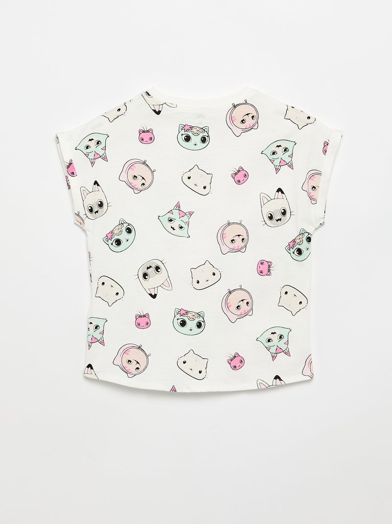 Short-sleeved T-shirt 'Gabby's Dollhouse' White - Kiabi
