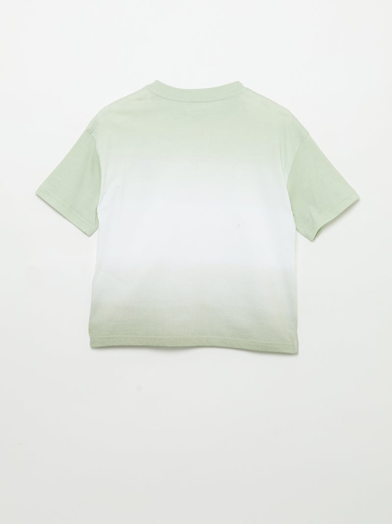Short-sleeved T-shirt Green - Kiabi
