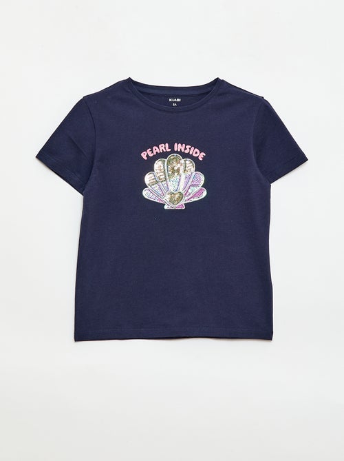 Short-sleeved T-shirt with design - Kiabi