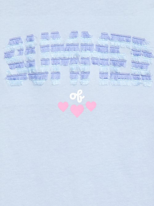 Short-sleeved T-shirt with design - Kiabi
