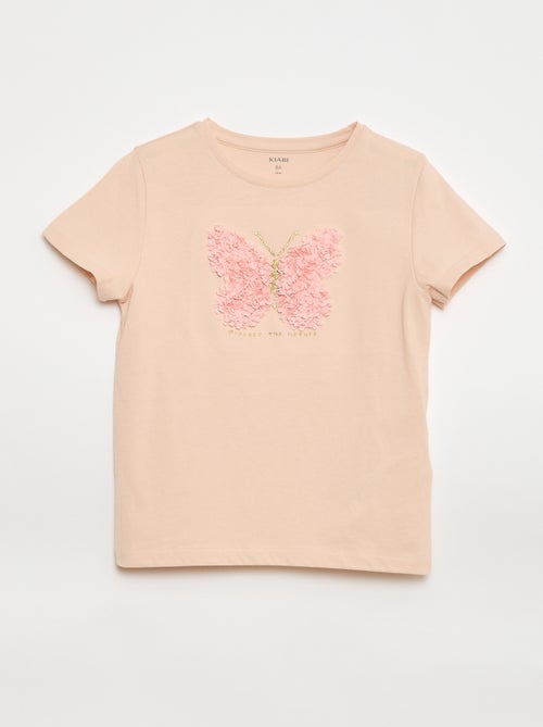 Short-sleeved T-shirt with design - Kiabi