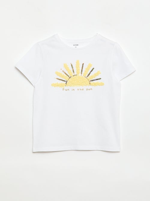Short-sleeved T-shirt with design - Kiabi