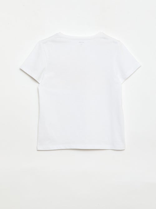 Short-sleeved T-shirt with design - Kiabi