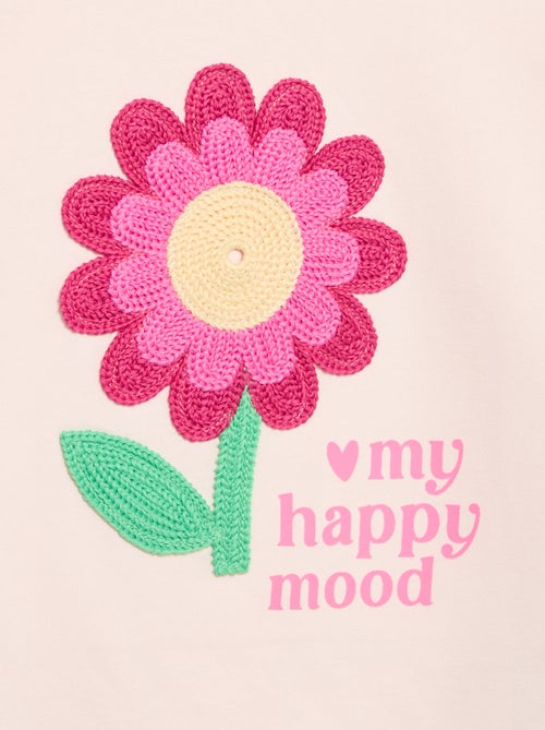 Short-sleeved T-shirt with embroidery - Kiabi