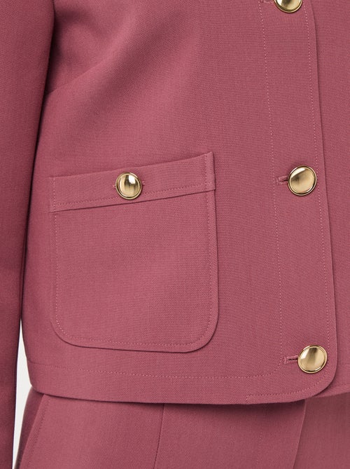 Short Solid Occasion Jacket - Kiabi Short Solid Occasion Jacket - Kiabi