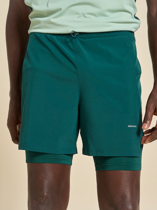 Short sportivi 2 in 1 - (ekstract) - Kiabi