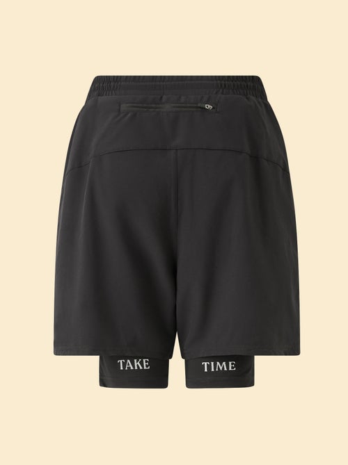 Short sportivi 2 in 1 - Kiabi