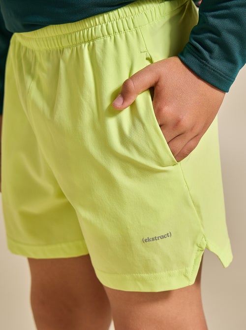 Short sportivo con tasca posteriore con zip - (ekstract) - Kiabi