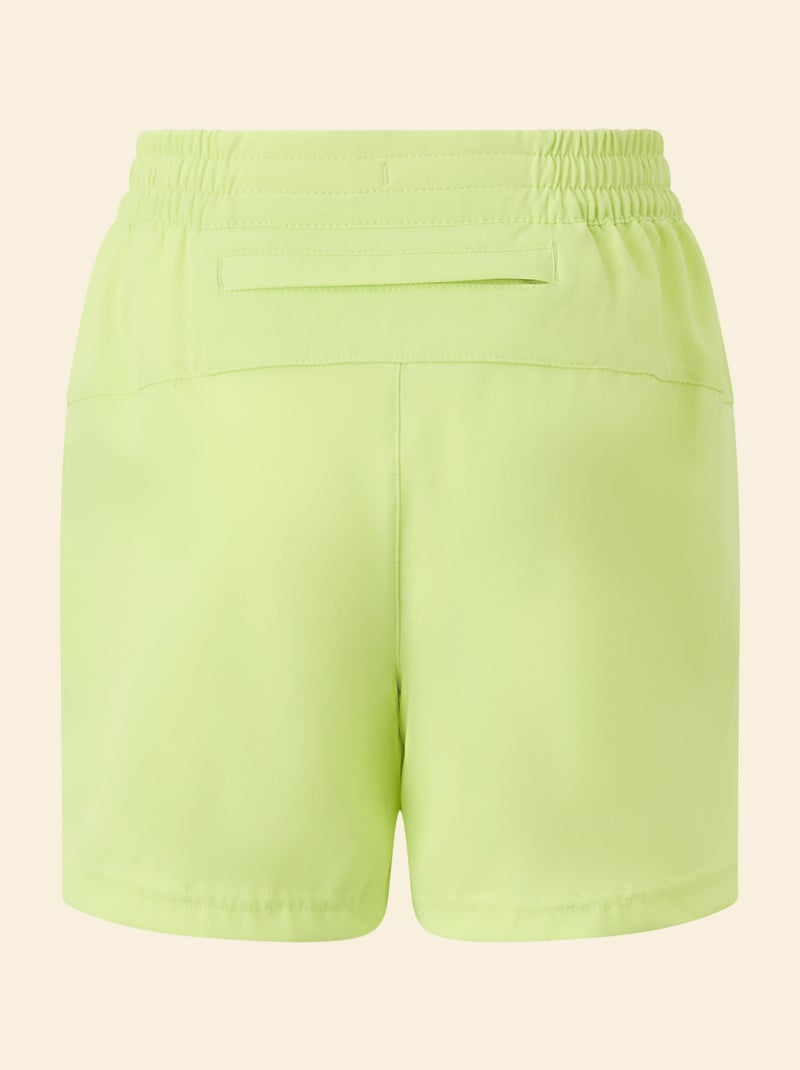 Short sportivo con tasca posteriore con zip - (ekstract) Giallo - Kiabi