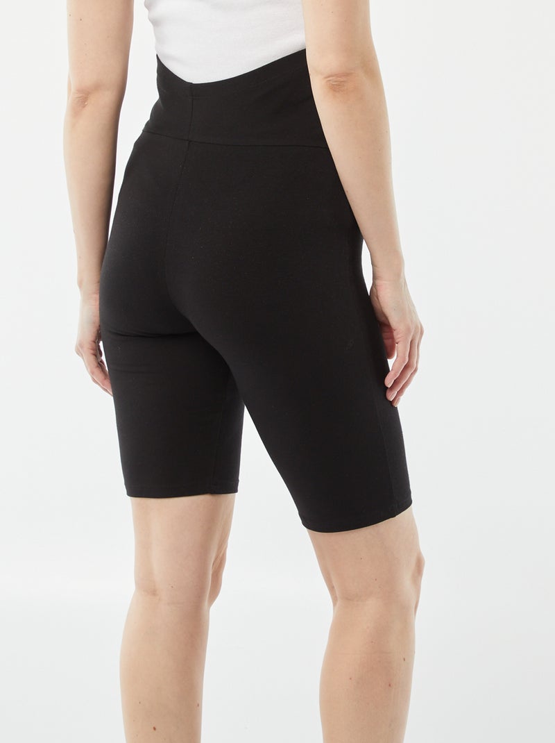 Shorts ciclisti premaman nero - Kiabi