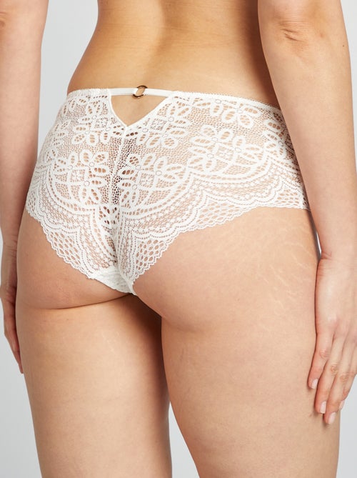 Shorty en dentelle - Kiabi