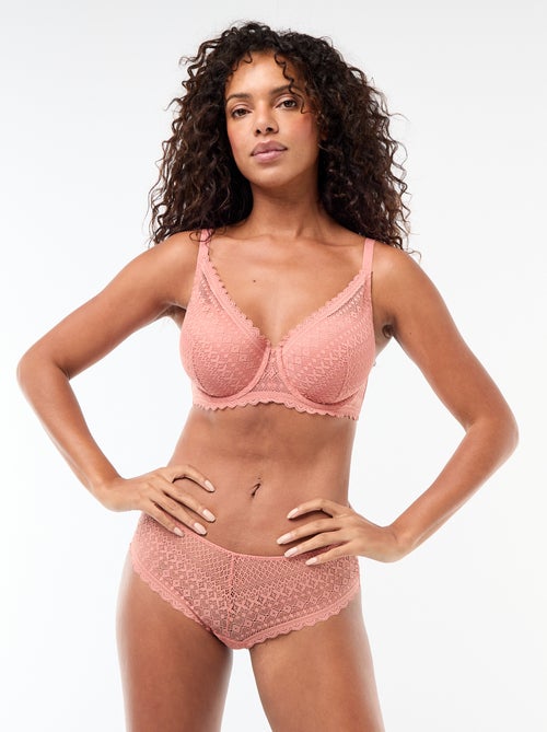 Shorty en dentelle - Kiabi