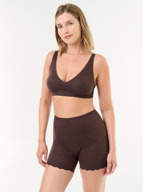 Shorty in pizzo a tinta unita - Kiabi