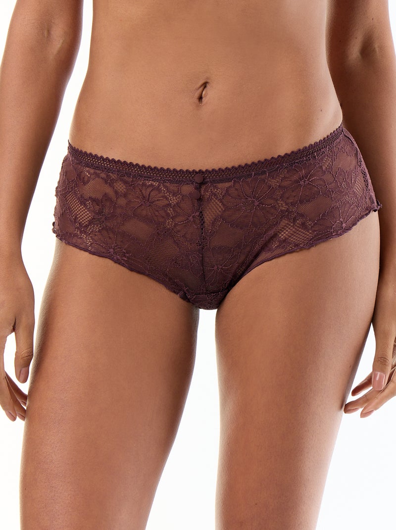 Shorty in pizzo Viola - Kiabi