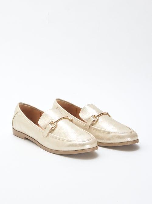 Silver Glitter Loafers - Kiabi