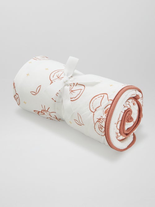 'Simba' 'Disney' Fleece-Lined Blanket - Kiabi
