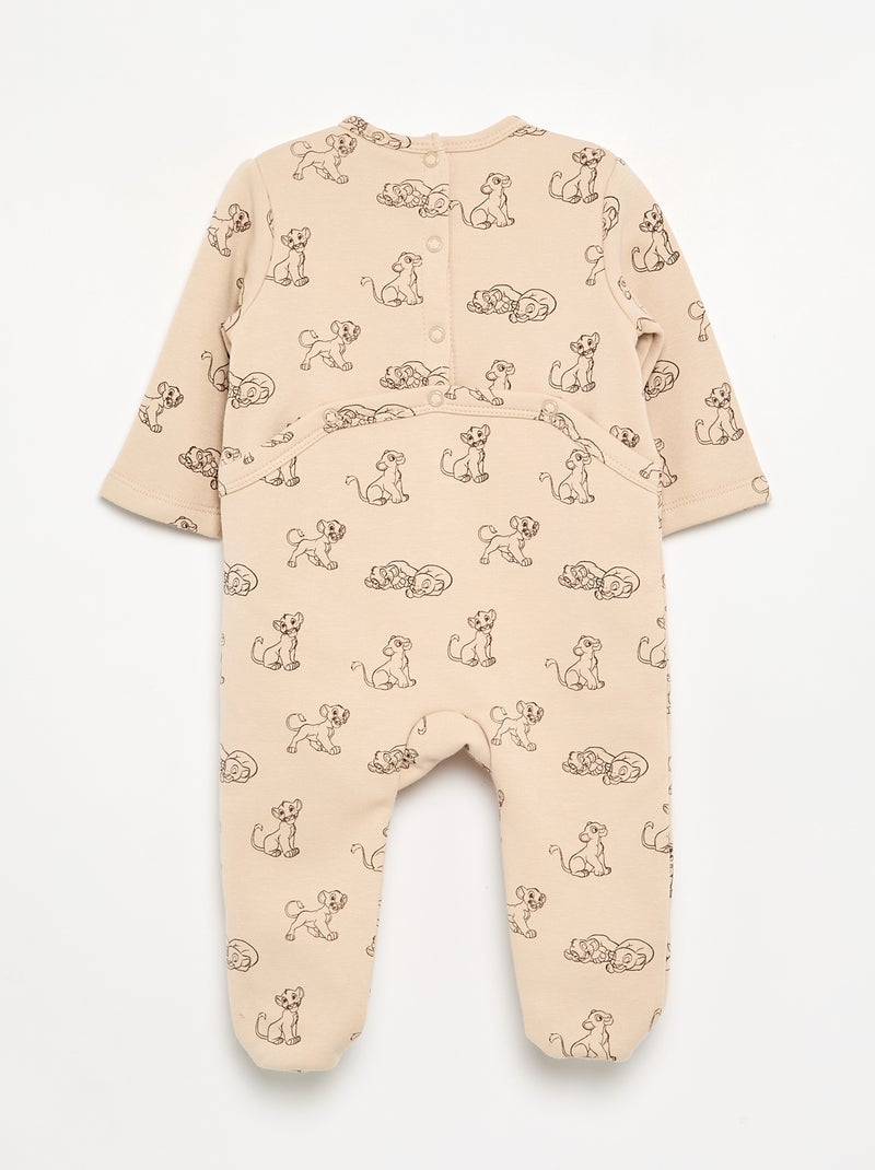 Simba 'Disney' Sleepsuit Beige - Kiabi