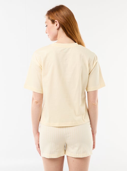 "Simba" print short pyjamas - 2 piece set - Kiabi