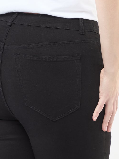 Skinny-Hose mit sehr hohem Bund - L34 - Kiabi