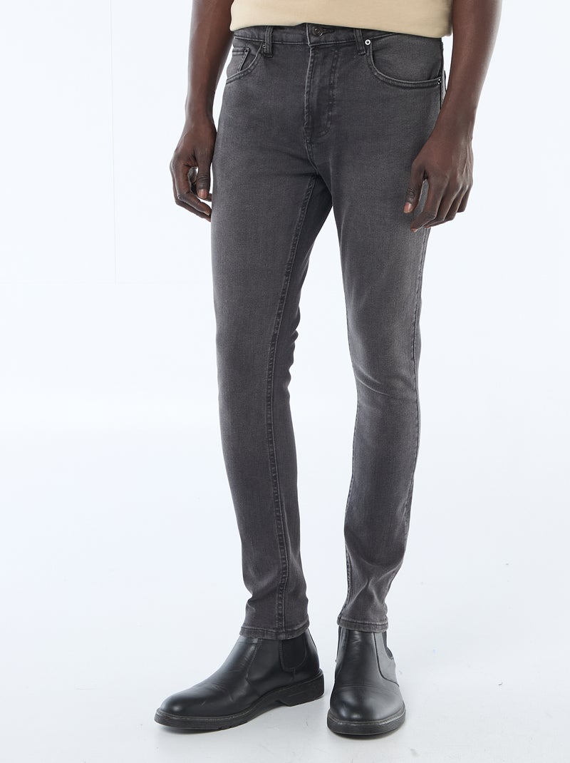 Skinny Jeans - L30 Grau/Mittelgrau - Kiabi