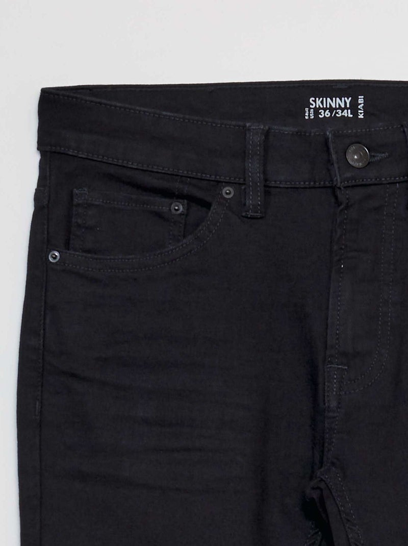 Skinny Jeans - L34 Schwarz - Kiabi