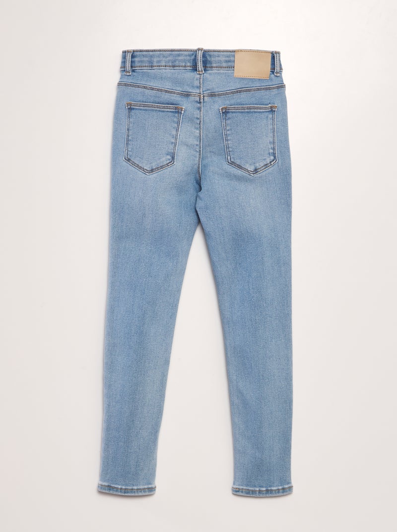 Skinny-Jeans mit 5 Taschen Blau - Kiabi