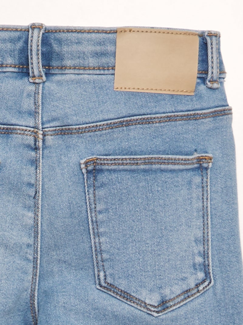 Skinny-Jeans mit 5 Taschen Blau - Kiabi