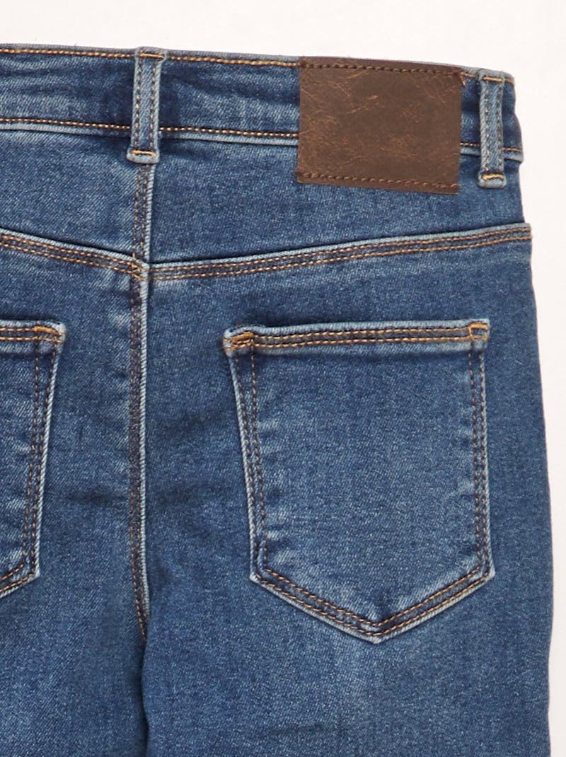 Skinny-Jeans mit 5 Taschen Blau - Kiabi