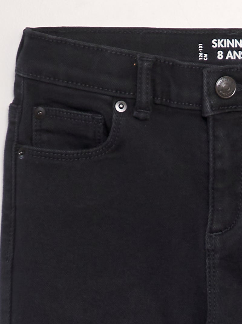 Skinny-Jeans mit 5 Taschen Grau - Kiabi