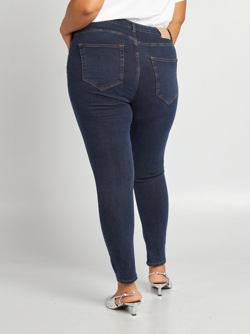 Skinny Stretch Jeans - 5 Pockets - L30 BLUE - Kiabi