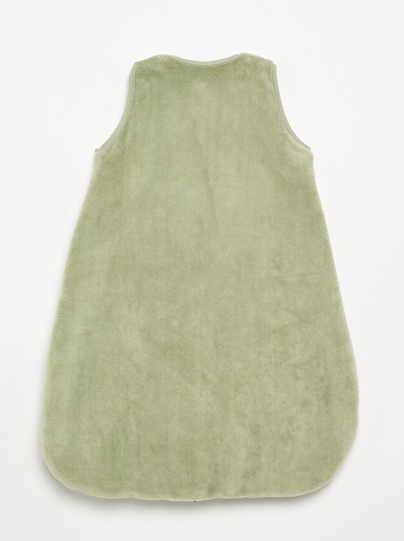 Sleeping bag with removable sleeves Green - Kiabi