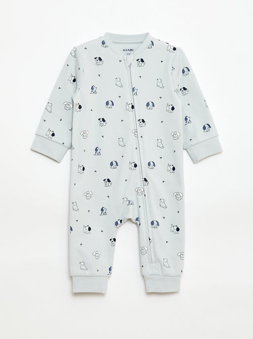 Sleepsuit + Quilted Vest Set - Kiabi