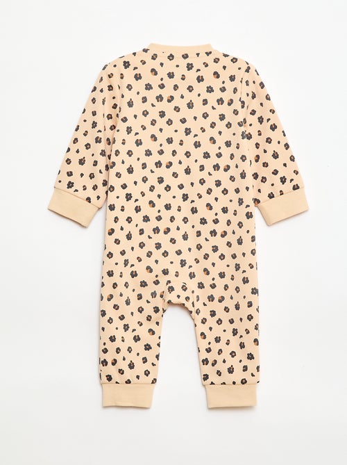 Sleepsuit + Quilted Vest Set - Kiabi