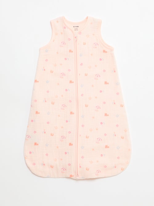 Sleeveless Animated Cotton Gauze Sleep Sack TOG 1 - Kiabi