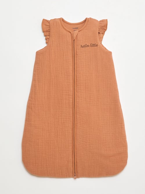 Sleeveless Double Cotton Gauze Sleep Sack TOG 2 - Kiabi